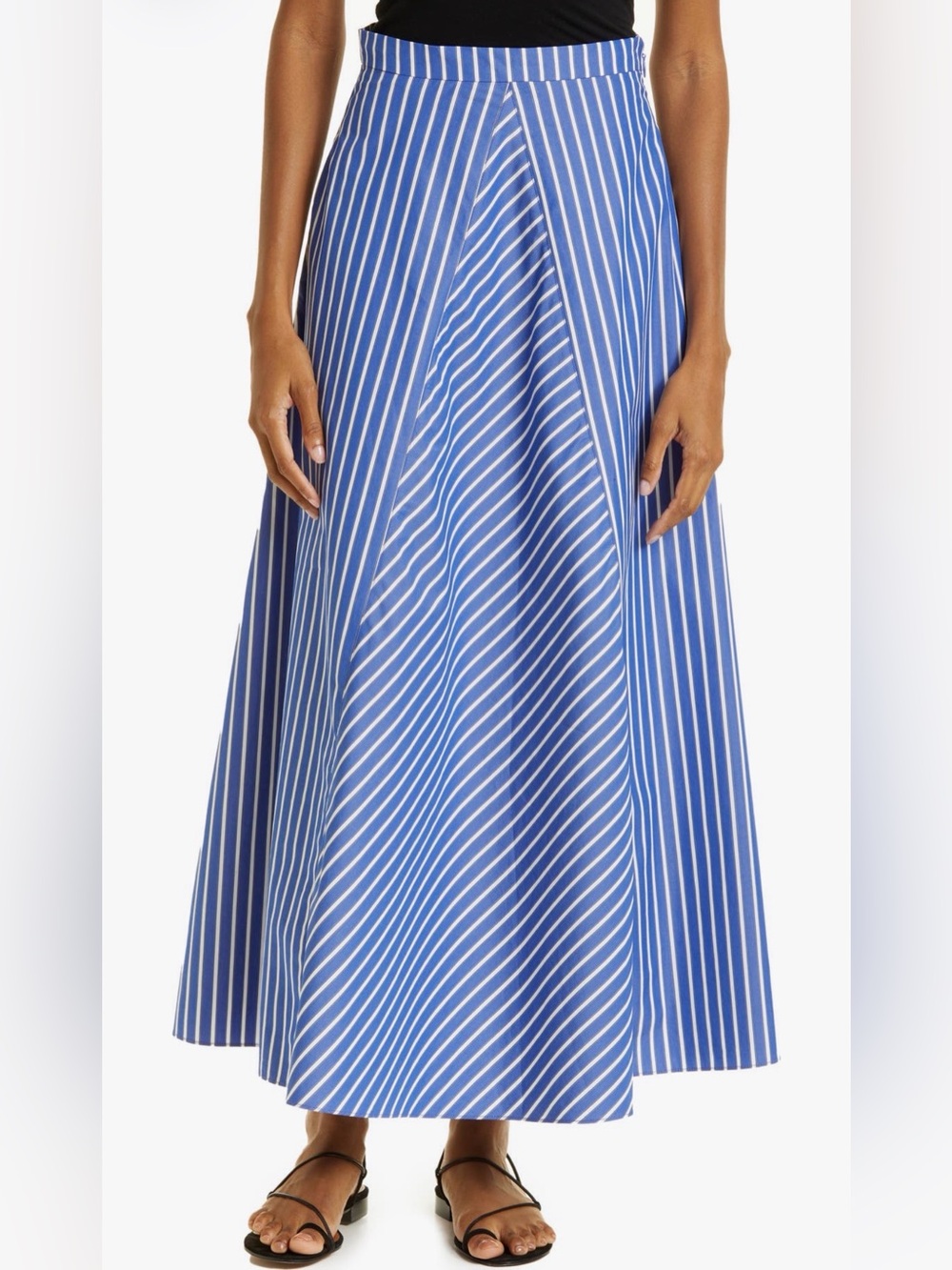 💙 Rebecca Taylor Marseille Stripe Maxi Skirt 💙